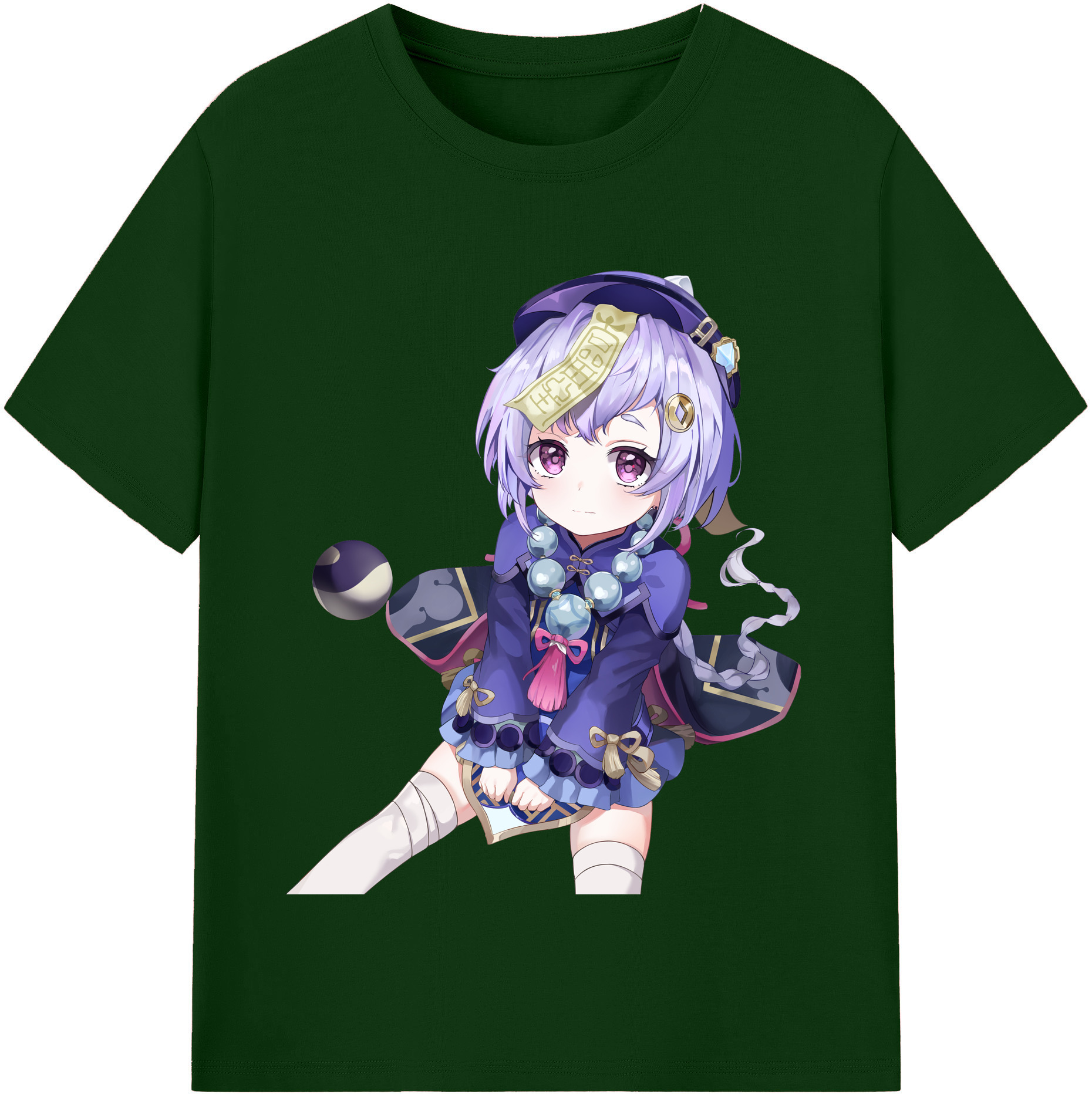 げんし神 七七 なな  genshin Nana 綿100％半袖Tシャツ（フロントプリント）